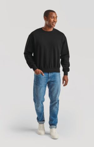 Sweat col rond coton Homme